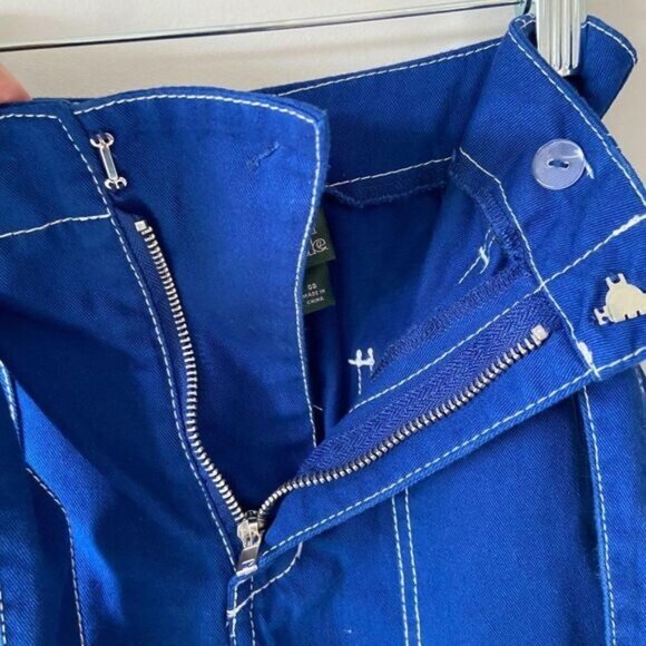 WILD FABLE Women's Belted Contrast Stitch‎ Utility Skirt - Picture 9 of 9